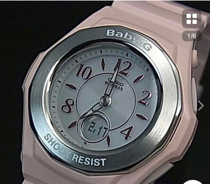 New, Unworn CASIO Baby-G Solar Radio Watch Pink
