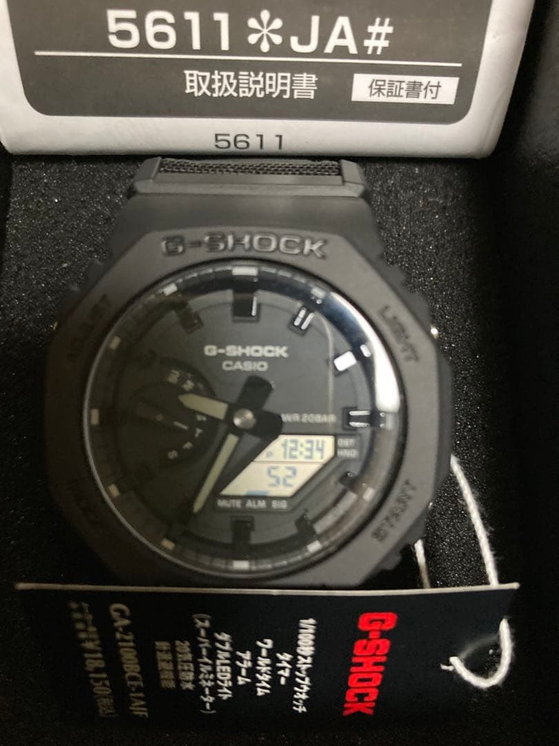 [Great Deal] G-SHOCK GA-2100BCE-1AJF New Unworn Only