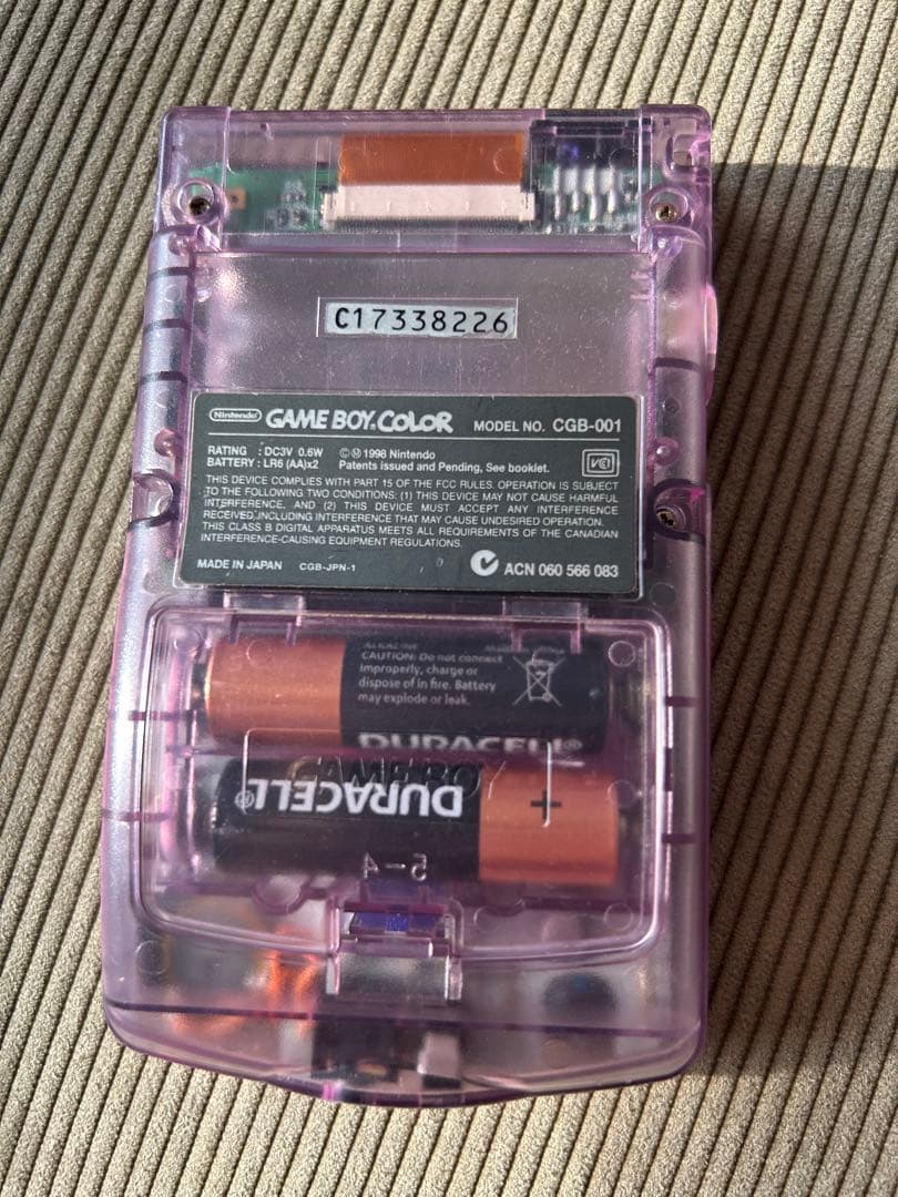 Action Confirmed: Game Boy Color Console