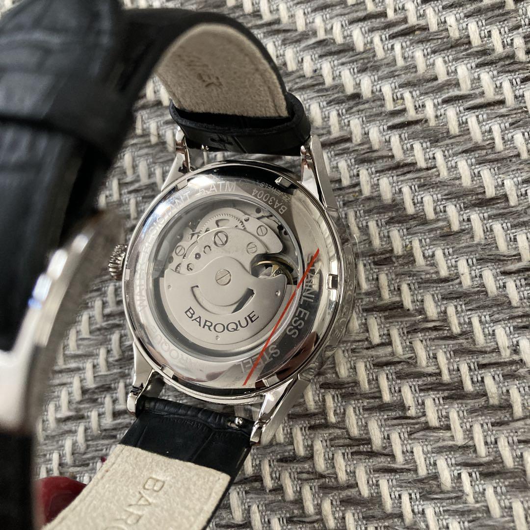 New BAROQUE Automatic Winding Watch BA3004S-60BK