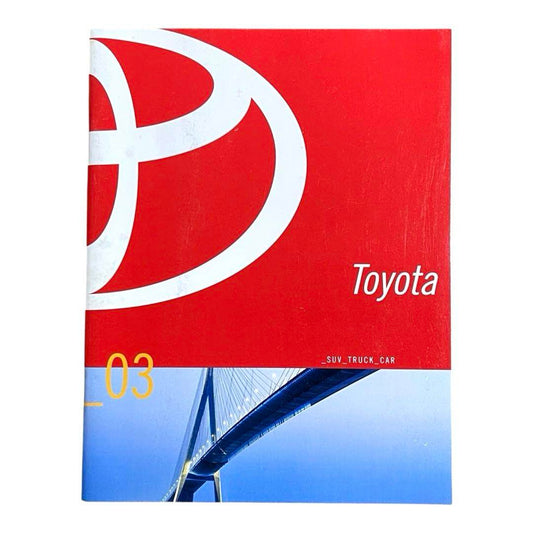 2003 US TOYOTA Brochure