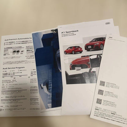 Audi A1 Sportback Catalog and Manual