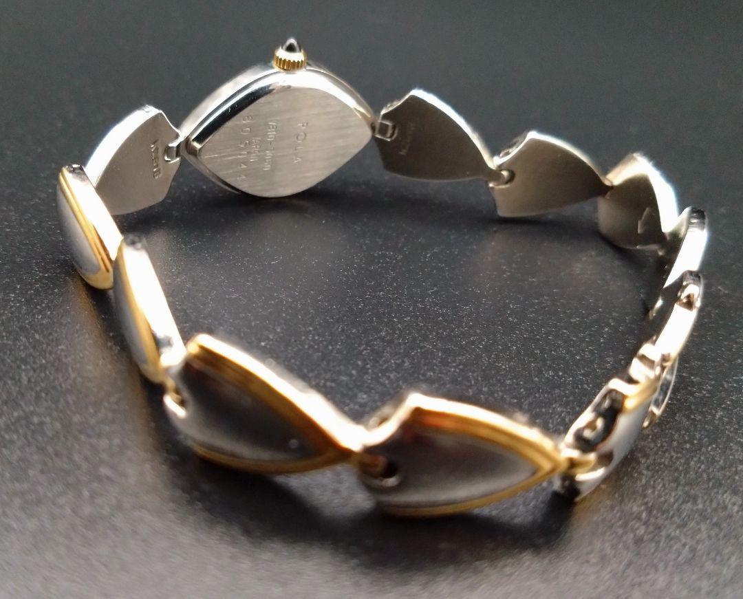 Luxury Pola V810-5060 QZ Gray Dial Ladies Watch