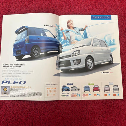 Subaru Pleo SUBARU PLEO Special Edition Catalog