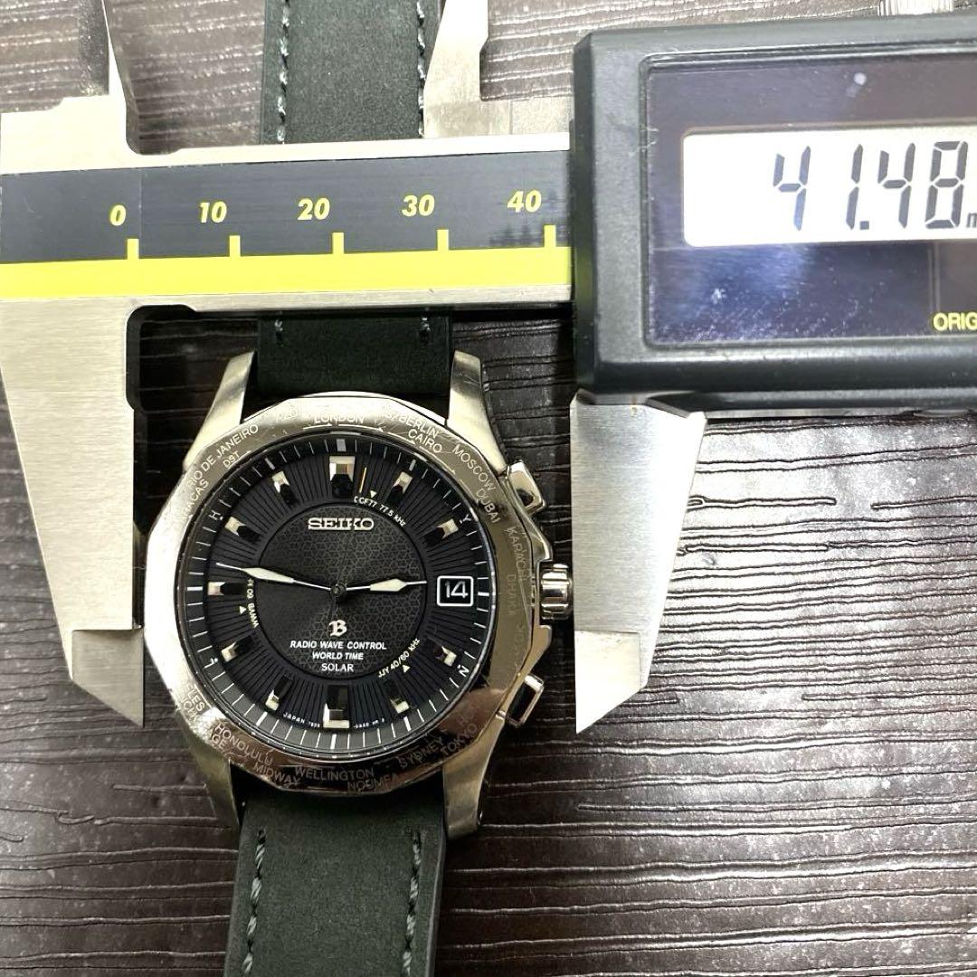 Operational Product SEIKO BRIGHTZ/BRIGHTZ SAGZ00 Lightweight Titanium Revolving Belt