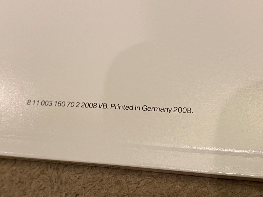Beautiful condition BMW 3 Series Catalog 2008 Print