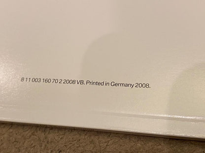 Beautiful condition BMW 3 Series Catalog 2008 Print