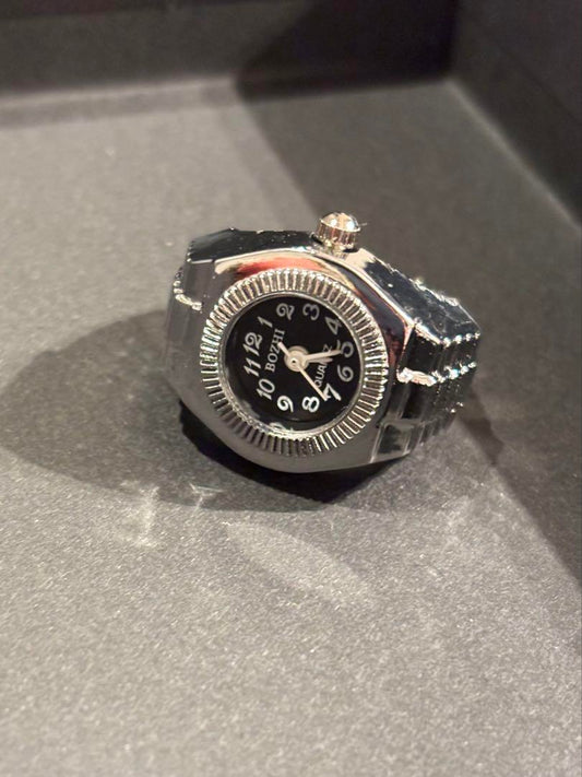 Silver Ring Watch