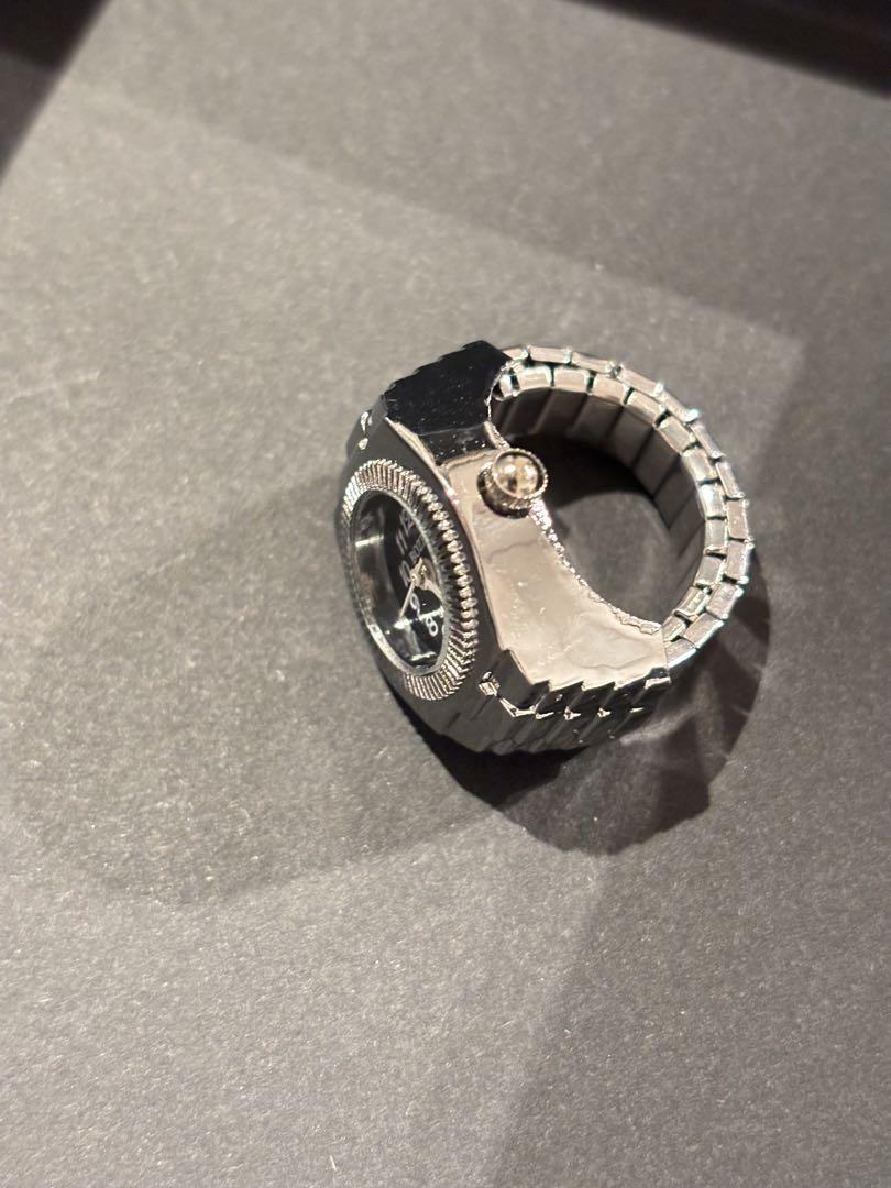 Silver Ring Watch