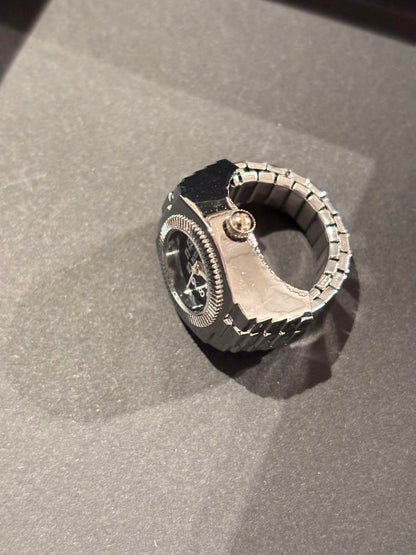 Silver Ring Watch