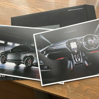 SUBARU S210 Catalog Set Comes with Bonus #STI
