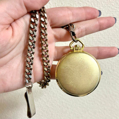 Beautiful Condition NISSAN LAUREL 20th ANNIVERSARY Pocket Watch