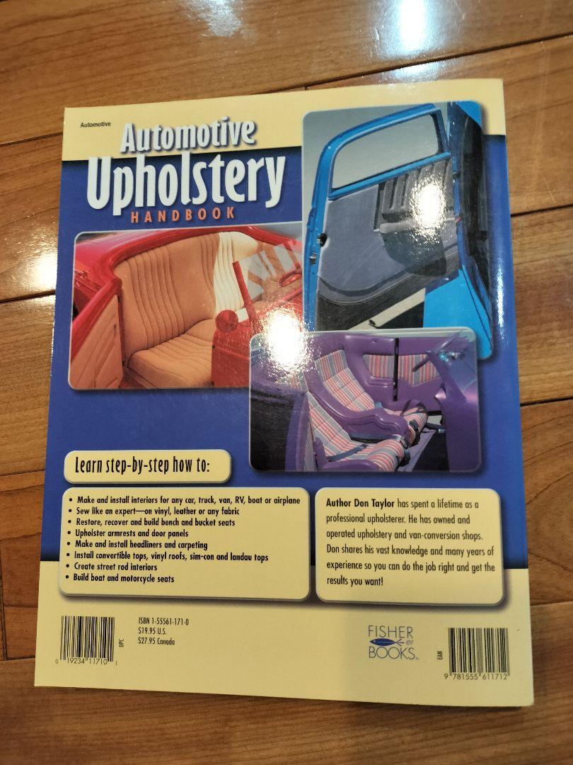 Automotive Upholstery Handbook