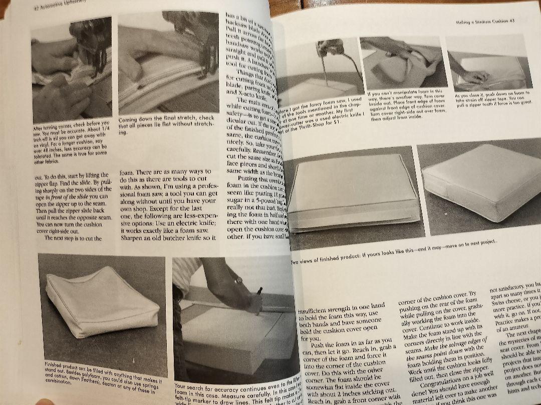 Automotive Upholstery Handbook