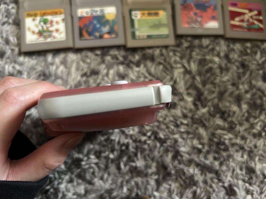 Game Boy Advance Clear Pink Set