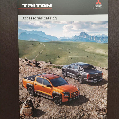Mitsubishi Triton Catalog (2023 34 pages) + Accessories (22 pages)