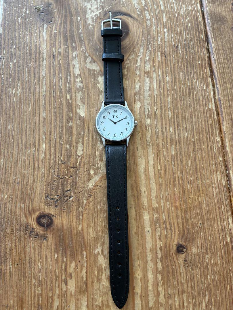 TK Wound Watch Silver/Black