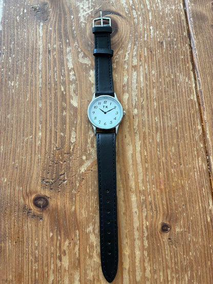 TK Wound Watch Silver/Black