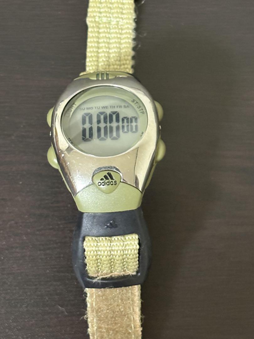 adidas Digital Watch Olive Green