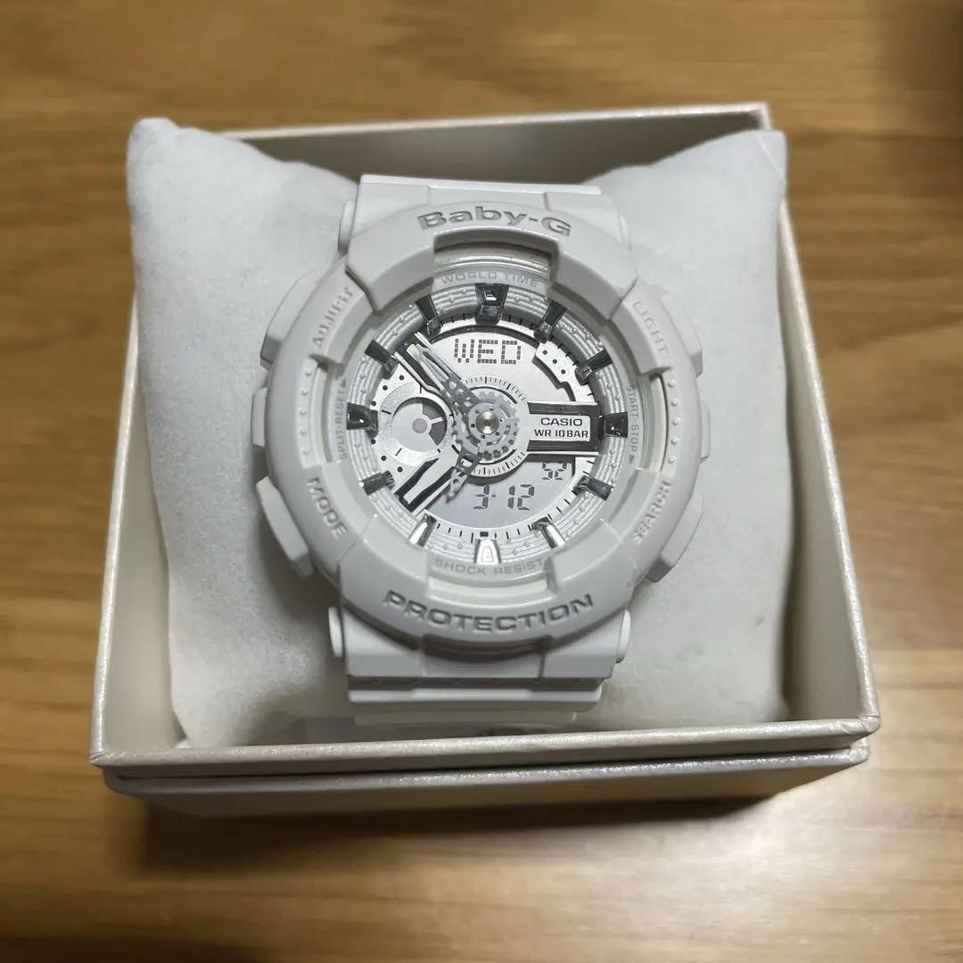 Baby-G CASIO WED-6100 White