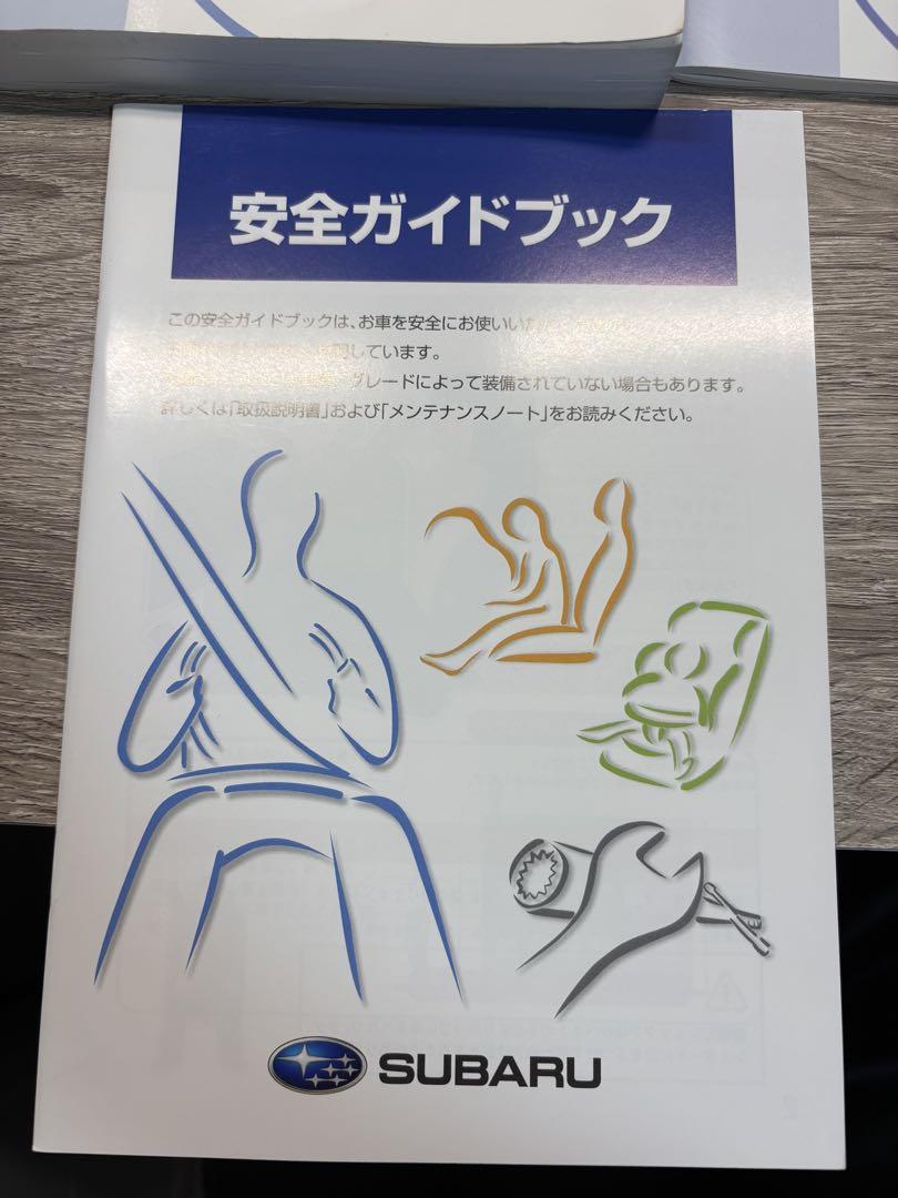 SUBARU Legacy Touring Wagon B4 Outback Owner's Manual