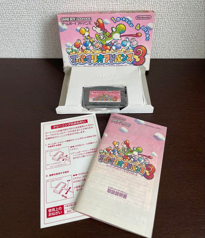 [Unconfirmed Operation] Game Boy Advance Software 4-Set with Box and Manual