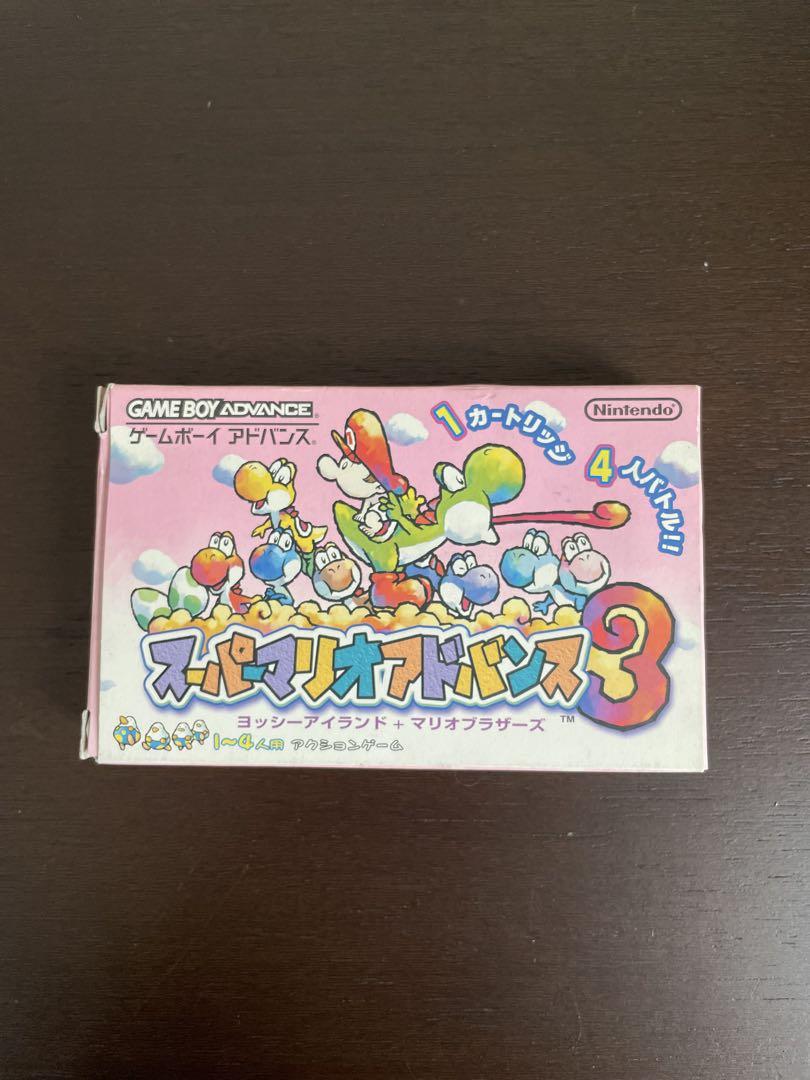 [Unconfirmed Operation] Game Boy Advance Software 4-Set with Box and Manual