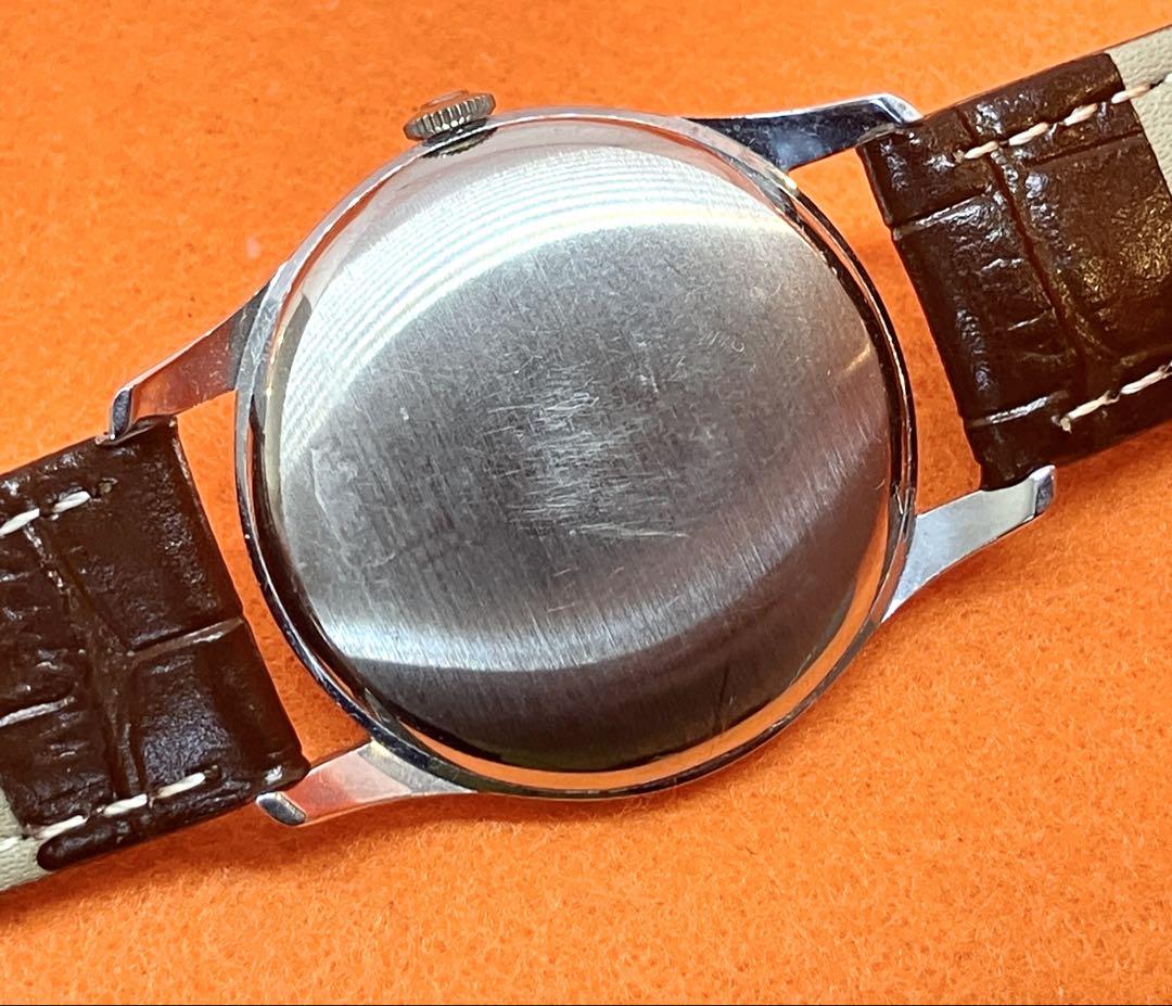 Old CYMA Winding Watch Seamflex Operational Product 1950s