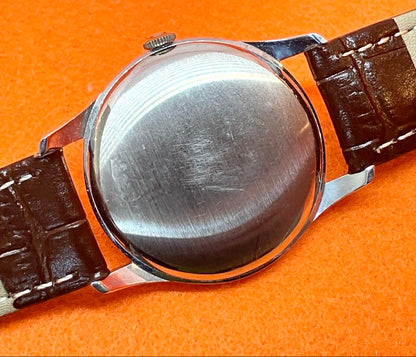 Old CYMA Winding Watch Seamflex Operational Product 1950s