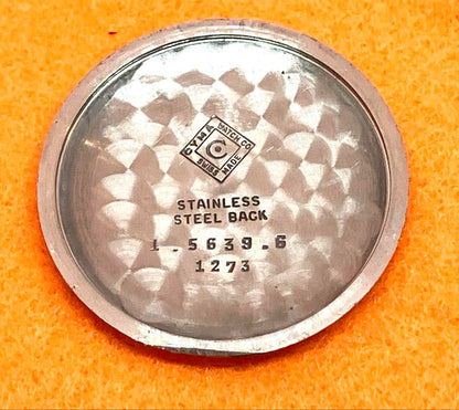 Old CYMA Winding Watch Seamflex Operational Product 1950s