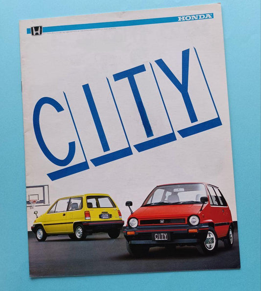 Beautiful Condition 1981 Honda City First Generation AA/VF Type Original Catalog