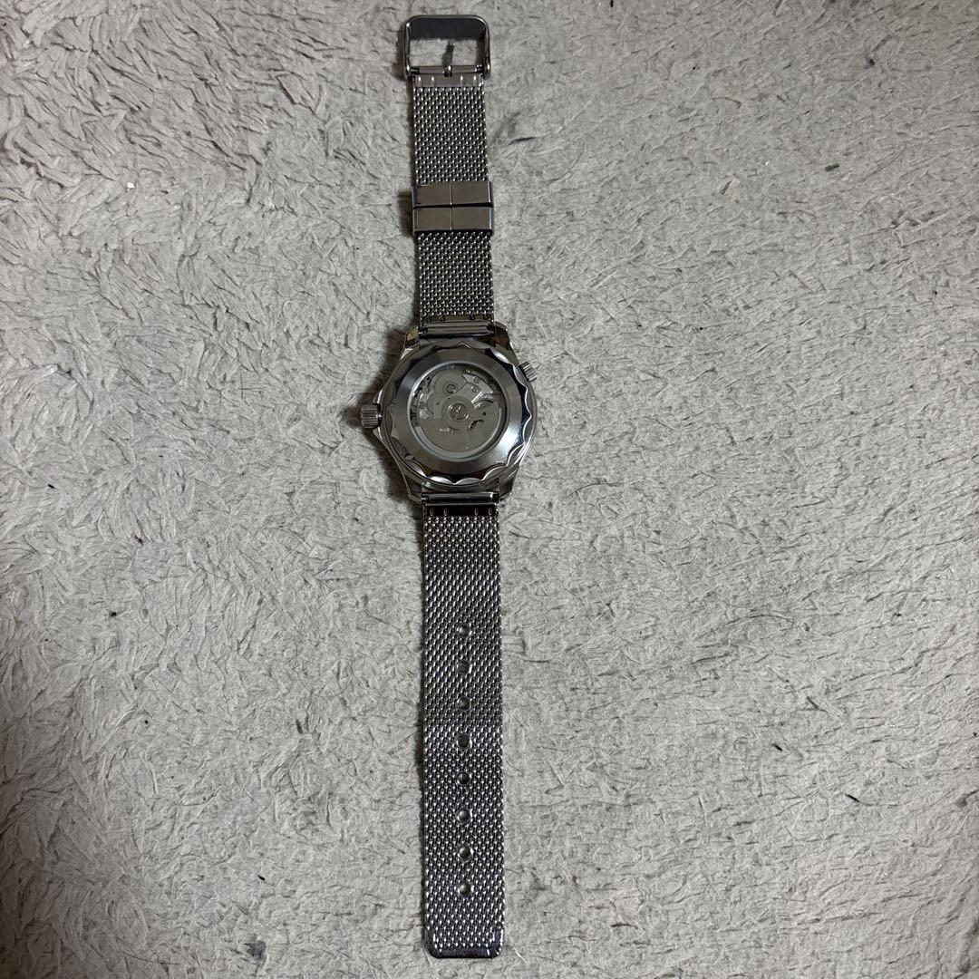 Vintage NH35 Automatic Winding Watch Divers Edition No Logo MOD Homage