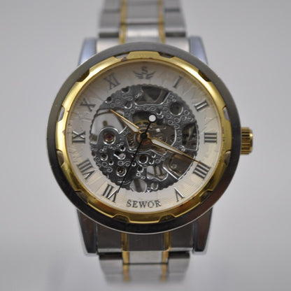 SEWOR Skeleton Men's Automatic Winding Watch