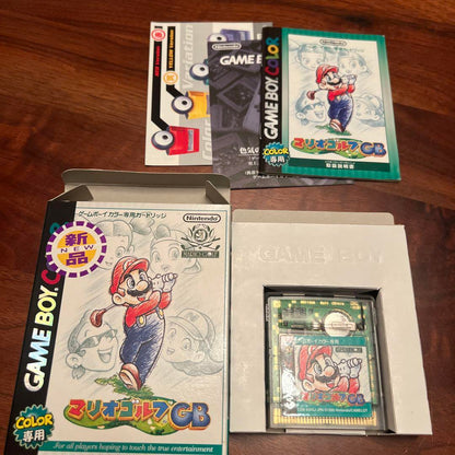 Mario Golf GB Game Boy Exclusive
