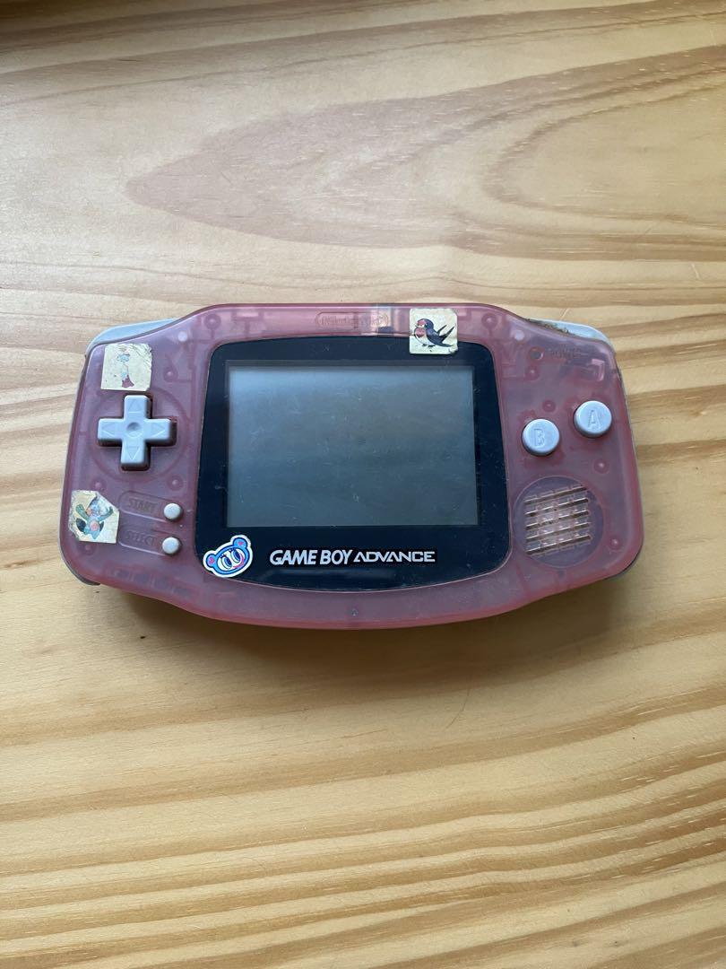Game Boy Advance Clear Pink