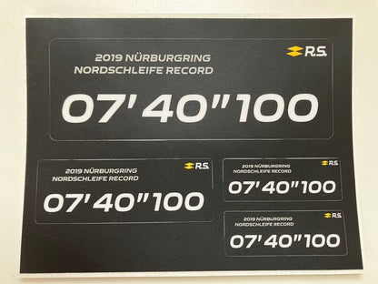 【Precious】Renault MEGANE R.S. TROPHY R Novelty Set