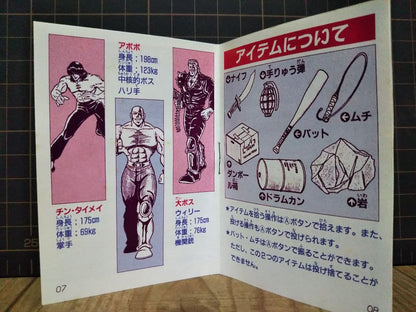 Game Boy Double Dragon Manual