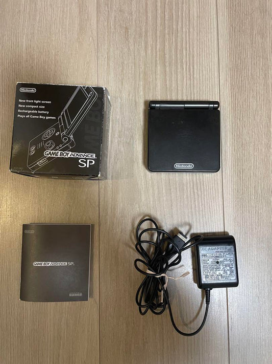 GAME BOY ADVANCE SP Main Unit Onikisu Black  "Functionality Confirmed"