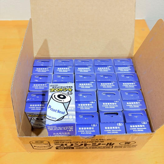 Nintendo Game Boy Print Seals 20 Pack