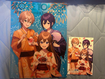 Anime Dengeki 2025 August Issue Clear File Postcard