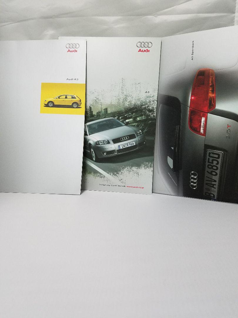 Audi A3 Catalog New and Unused 3 Types