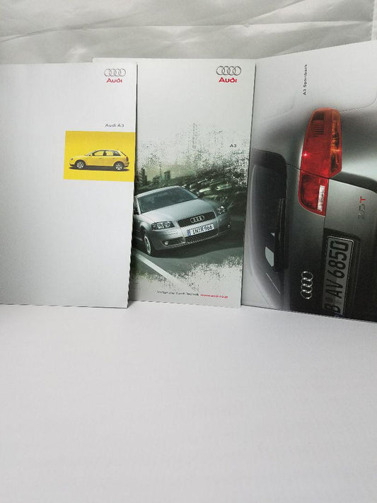 Audi A3 Catalog New and Unused 3 Types