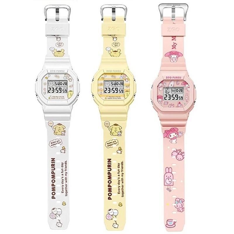 My Melody Pink Digital Watch Made in Overseas Sanrio Official Product