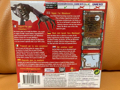 New item Unopened Overseas version Japan not released ROBOTS GBA