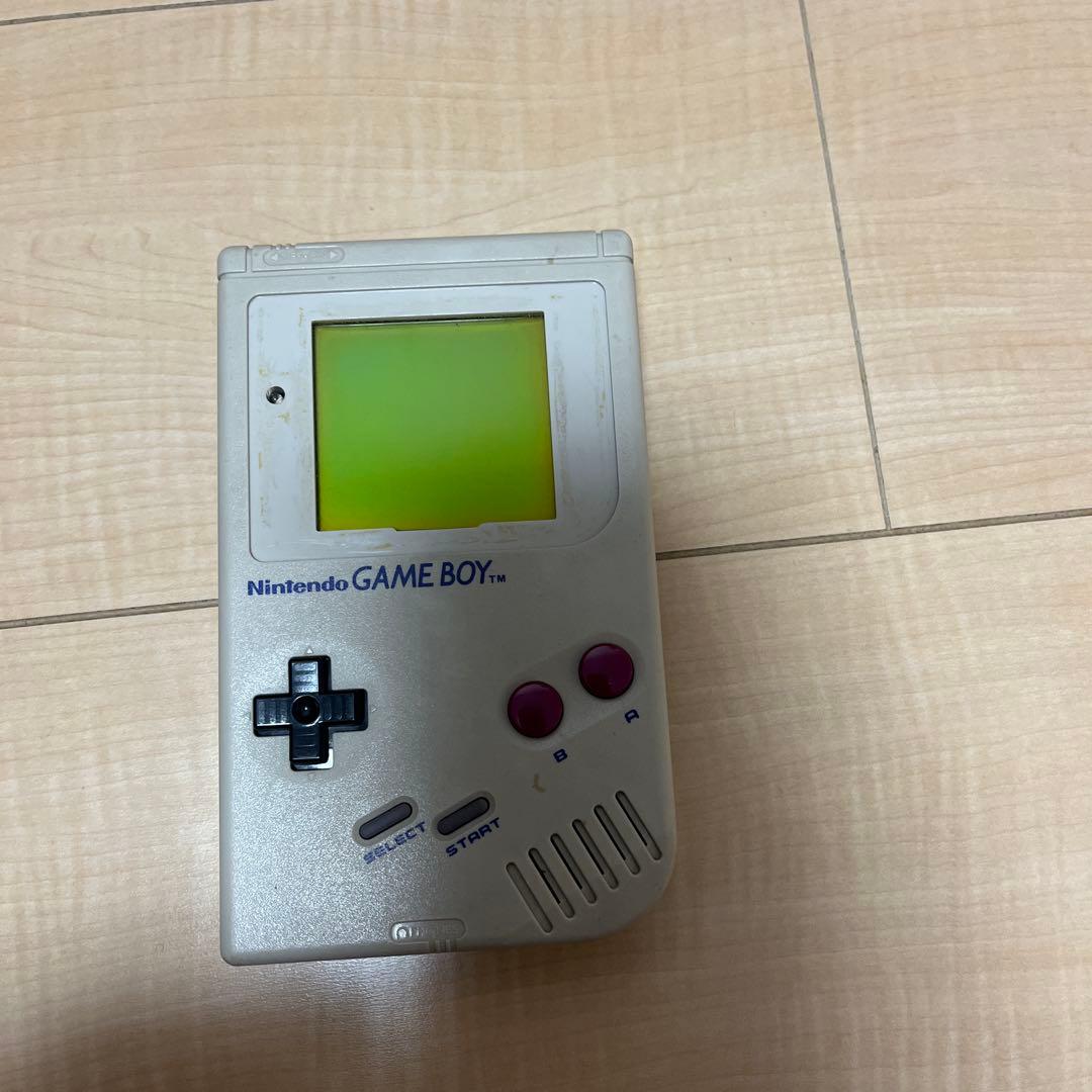 Nintendo GAME BOY Console and Kirby's Star Stacker Set