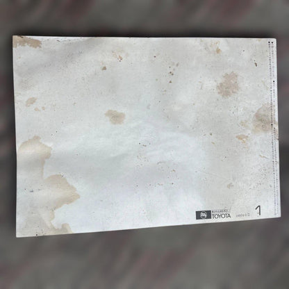 Toyota Mark II Sedan Wagon Owner's Manual