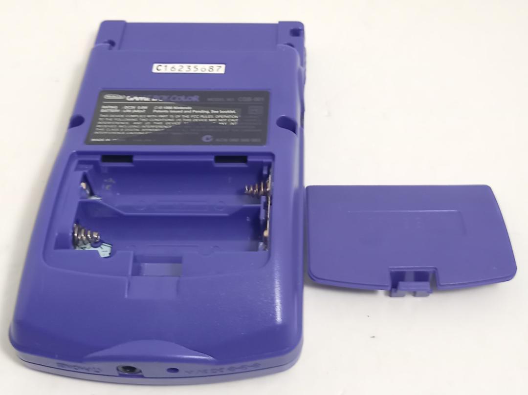 [Game Boy Color] Game Boy Color Purple CGB-S-PUA Box with Manual