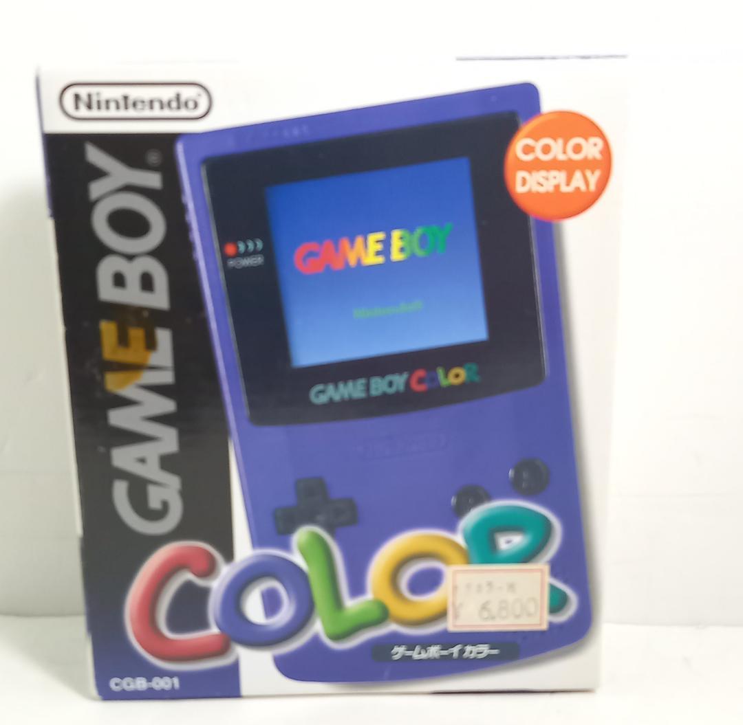 [Game Boy Color] Game Boy Color Purple CGB-S-PUA Box with Manual