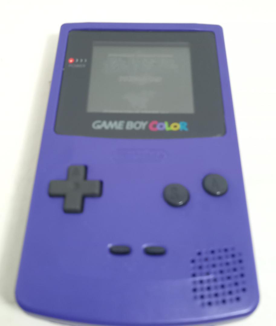 [Game Boy Color] Game Boy Color Purple CGB-S-PUA Box with Manual