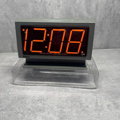 Rare New Digital Desk Clock 110V Compatible